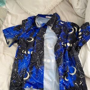 Astrological Button Up